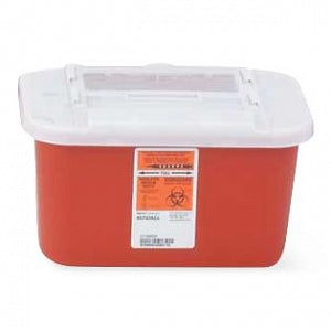 MarketLab Sharpstar Sharps Container - SHARPS CONTAINER, 1 GALLON, RED - 4801