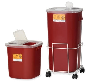 MarketLab Mobile Sharps Containment - SHARPS CONTAINER, 8 GALLON - 4907