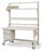 Marketlab Standard Manual Adjustable Workstation - WORKSTATION, STANDARD, 30" X 48", MANUAL - 4971