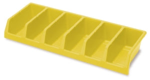 MarketLab Deep Bulk Storage Bin - STORAGE BIN, 12" DEEP, BULK, YELLOW - 5231-YL