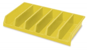 MarketLab Deep Bulk Storage Bin - STORAGE BIN, 18" DEEP, BULK, YELLOW - 5232-YL