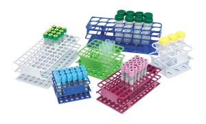 MarketLab Freezer Test Tube Rack - RACK, FREEZER, 16MM TUBE, HOLD 72, 9.8" - 5301-GN