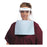 MarketLab Face Shield with Drape - Face Shield with Drape - ML6009