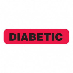 MarketLab Clerical Medical Labels - LABEL, DIABETIC - 6452