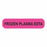 MarketLab Heme / Coag Labels - LABEL, FROZEN PLASMA EDTA, PINK - 6777