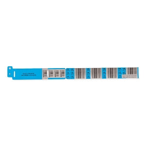 MarketLab Alphanumeric Typenex Blood Band - BRACELETS, TYPENEX ID, BLUE - 6797-BL