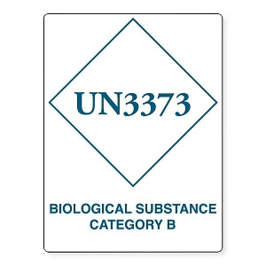 Marketlab Transport Label - LBL, UN3373 BIOLOGICAL SUBSTANCE CATEGORY - ML7067