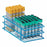 Marketlab Epoxy-Coated Wire Rack - RACK, EPOXY WIRE, SMALL13MM, 3/5/7ML - 7213