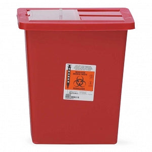 MarketLab Large Hands-Free Sharps Carts - Sharps Container, 8 gal. - 7338