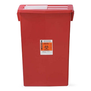 MarketLab Large Hands-Free Sharps Carts - Sharps Container, 18 gal. - 7340