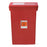 MarketLab Large Hands-Free Sharps Carts - Sharps Container, 18 gal. - 7340