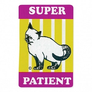 MarketLab Award Stickers - STICKER, AWARD, SUPER PATIENT - 7665