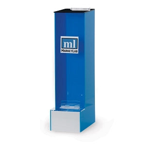 MarketLab Blue Acrylic Culture Tube Rack - DISPENSER, CULTURE TUBE, LARGE, BLUE - 7719