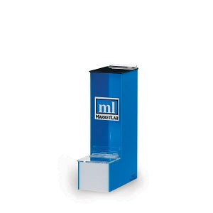 MarketLab Blue Acrylic Culture Tube Rack - DISPENSER, CULTURE TUBE, SMALL, BLUE - 7721