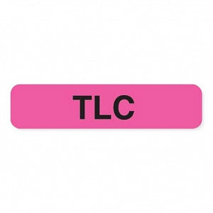 MarketLab Clerical Medical Labels - LABEL, TLC, FLUORESCENT PINK - 7836