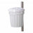 Marketlab TransCart Accessory - WASTE BASKET, 2 GALLON, WITH BRACKET - 7929