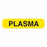 MarketLab Chemistry Label - LABEL, PLASMA, YELLOW - 8020