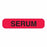 MarketLab Chemistry Label - LABEL, SERUM, RED - 8022