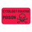 Marketlab Caution Labels - LABEL, CYTOLOGY FIXATIVE, RED - 8026