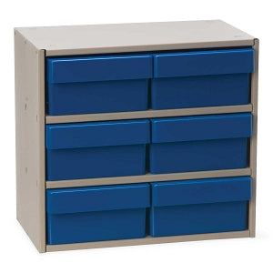 MarketLab Pre-Configured Drawer Bin Sets - CABINET, EASY ACCESS, FOR DRAWER BINS, 11"D - 8352-BL