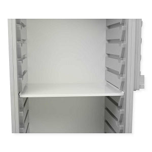 Marketlab Wide Mobile Supply Cart - SHELF, 18" DEEP, ECONOMY - 8413