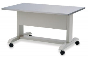 MarketLab 36 Inch Wide Mobile Instrument Table - Laminate Top Table, 72" x 30" x 35" - 9026