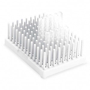 MarketLab Peg Racks - PEG RACK, FOR 10-13MM TUBES, WHITE - 9353