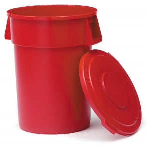 Marketlab Red Waste Containers - WASTE CONTAINER, 32 GALLON RED - 9911