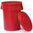 Marketlab Red Waste Container Lid - LID, WASTE CONTAINER, 32 GALLON RED - 9912