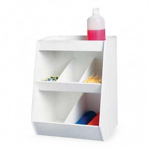 MarketLab Fixed Compartment Bench Bin - ORGANIZER, FIXED COMPARTMENT, 5 BINS - 9952