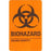 MarketLab Biohazard Warning Label - Biohazard Identity Label, Red, 1-3/4" x 2-3/4" - ML6463