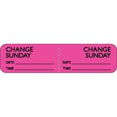 IV Daily Change Labels Sunday