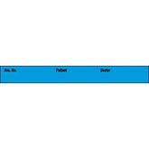 Label Tape Patient Chart - 4.5"W x 0.5"H each