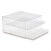 Refrigerator Vial Storage System Refrigerator Storage System - Includes two ML9861 Organizer Trays - 15"W x 15"D x 8.5"H