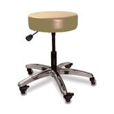 Heavy Duty Physician Stool Height Adjustable, Heavy Duty Physician Stool - 28"W x 28"D x 17"-22"H