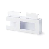 Clamp Kimwipe and Blove Box Dispenser Clamp Kimwipe and Glove Box Dispenser - 14.75"W x 4"D x 7.7"H