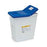 Pharmacy Waste Container with Gasketed Hinged Lid 12gal - 18.25"W x 12.75"D x 18.75"H