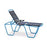 Portable Donor Chair - 20"W x 81"L x 56"H Royal Blue Frame