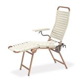 Folding Portable Donor Chair - 20"W x 71"L x 54"H Camel Frame