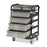 Jumbo Mobile Supply Cart Gray Drawers - 25"W x 19"D x 39"H