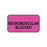 Pharmacy Communication Labels Neuromuscular" - FL Pink - 1.625"W x 0.875"H