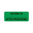 Autoclavable Tamper-Evident Central Service Labels Autoclavable "Return To" Label - Light Green