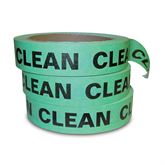 Clean Label Clean" - Light Green - 0.94"H x 100'L