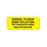 Urine Collection Labels General 24-Hour Urine Collection" - FL Yellow - 2.25"W x 0.88"H