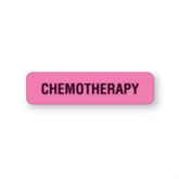 Chemotherapy Labels Chemotherapy" - FL Pink - 1.25"W x 0.31"H