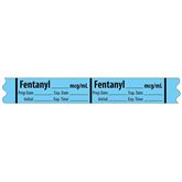 Narcotics Medication Label Tape FENTANYL__mcg/mL