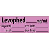 Vasopressor Labels LEVOPHED__mg/mL