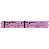 Vasopressor Medication Label Tape NEO-SYNEPHRINE__mcg/mL