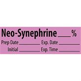 Vasopressor Labels NEO-SYNEPHRINE__mg/mL