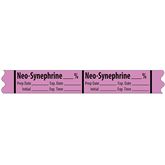 Vasopressor Medication Label Tape NEO-SYNEPHRINE__mg/mL